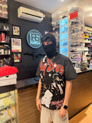 Touca C.P. Company Balaclava De Tricô Com Detalhe De Óculos - PRONTA ENTREGA