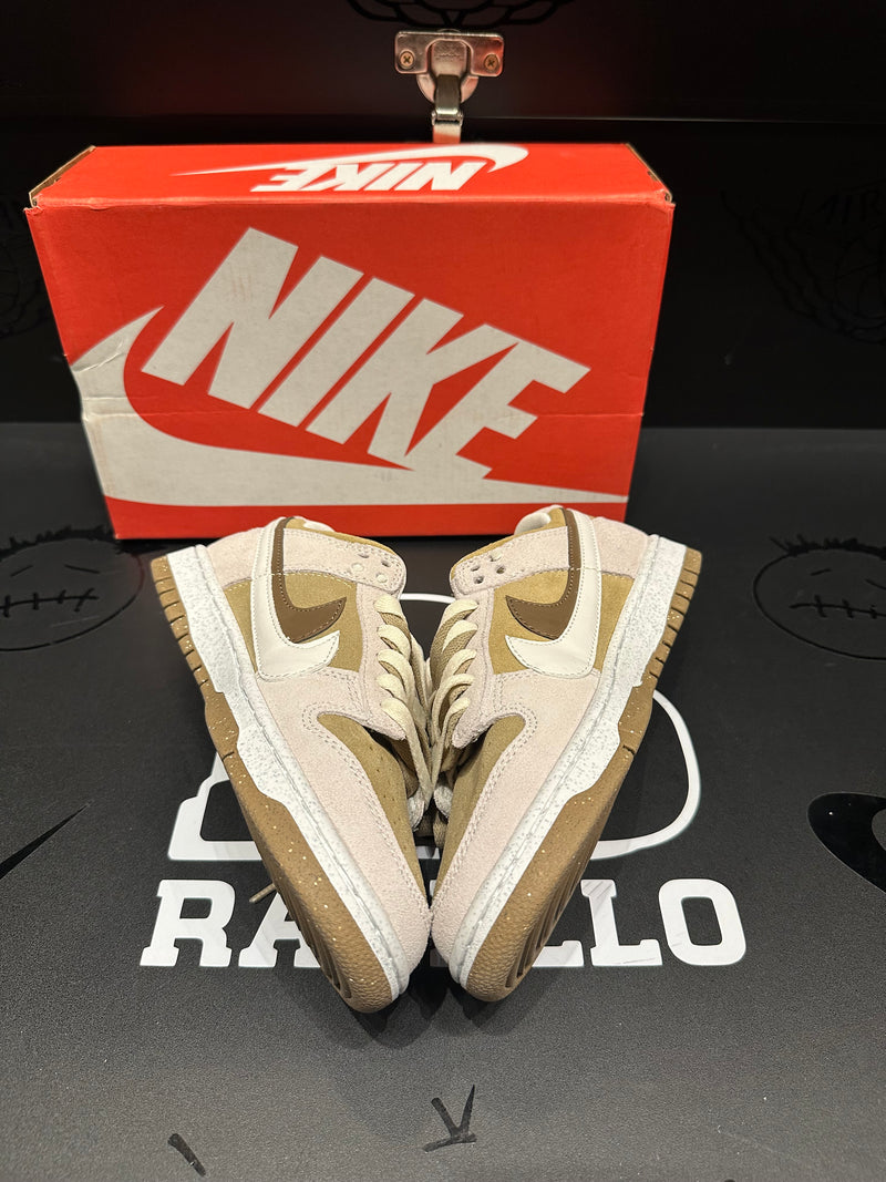 Tênis Nike Dunk Low Double Logo Koala Solado Glow - Pronta Entrega