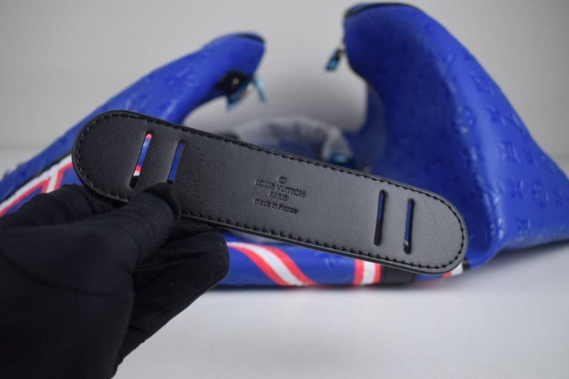 Louis Vuitton Keepall Bandouliere 55 NBA LV Blue Basketball Weekend Travel Bag - Encomenda