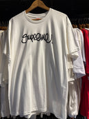 Camiseta Supreme Handstyle Tee Branca - Pronta Entrega
