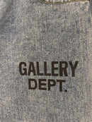 Calça Gallery Dept. Jeans Marinho Lavado Logo Preto - Pronta Entrega