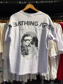 Camiseta BAPE Galaxy Moon Branca - Pronta Entrega