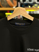 Camiseta Louis Vuitton Preta Multicolor - Pronta Entrega