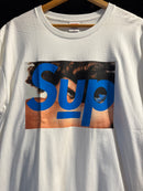 Camiseta Supreme Falen Angel Branca - Pronta Entrega