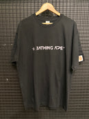Camiseta BAPE A Bathing Ape Logo Space Black - Pronta Entrega
