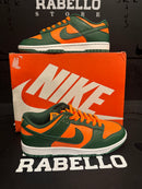 Tênis Nike Dunk Low Miami Hurricanes - Pronta Entrega