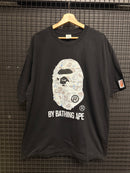Camiseta BAPE Bicolor Big Ape Head Galaxy - Pronta Entrega