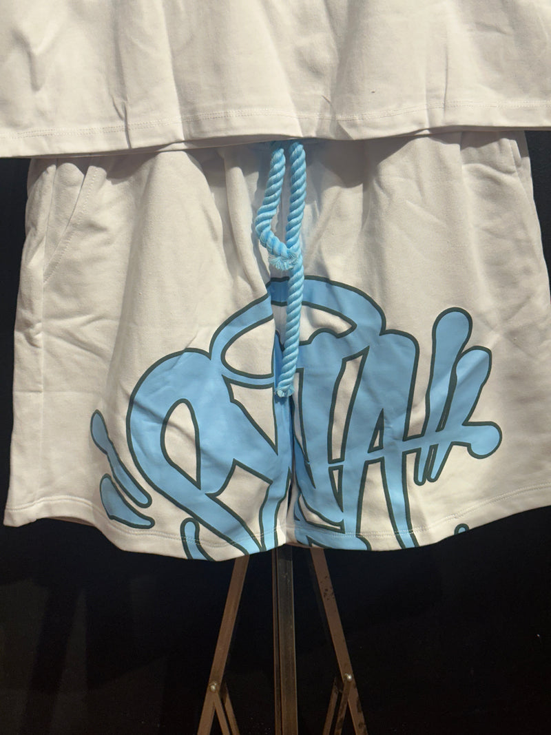 Conjunto Syna Camiseta + Short White - Pronta Entregah