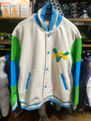 Jaqueta Varsity Louis Vuitton Rainbow Playground - Pronta Entrega