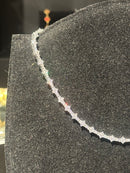 Corrente Riviera Estelar Cravejada Em Zicornia Cubica Prata 50 CM - Pronta Entrega