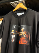 Camiseta Off-White Caravaggio Preta - Pronta Entrega