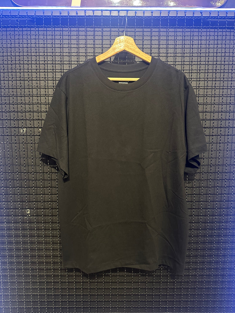 Camiseta Preta Lisa Cotton - Pronta Entrega