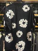 Conjunto Denim Tears Preto Camiseta + Short - Pronta Entrega