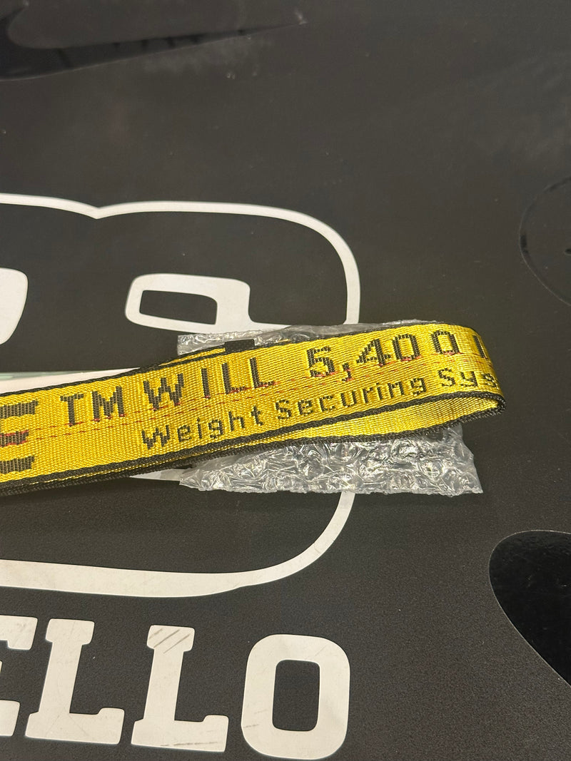 Cinto Off-White Industrial Yellow - Pronta Entrega