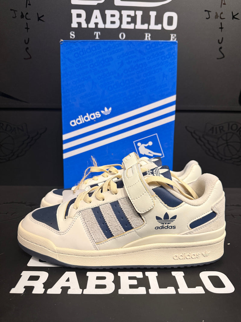 Tênis Adidas Forum 84 Low Off White Collegiate Navy - Pronta Entrega