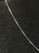 Corrente Veneziana Prata Pingente Cruz Cravejada 30 CM - Pronta Entrega