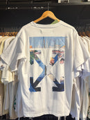 Camiseta OFF-WHITE Classic ‘Dock Paint’ 2019 Branco - Pronta Entrega