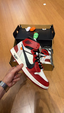 Tênis Off-White x Air Jordan 1 High Chicago - Pronta Entrega