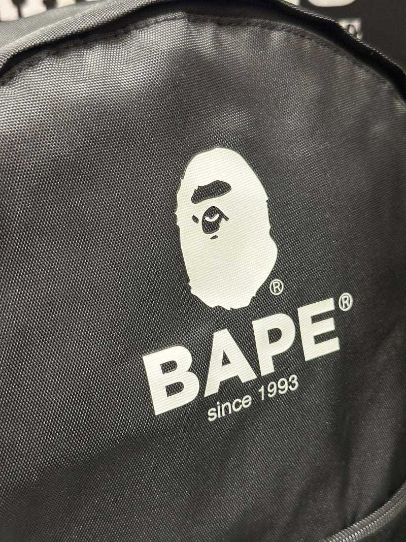 Mochila BAPE Abathing Ape Preta - Pronta Entrega
