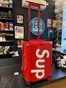 Supreme Mala de Bordo 55x40x20 Aluminium Vermelha - Pronta Entrega