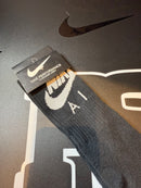 Meia Nike Air Sport Cano Alto Preto - Pronta Entrega