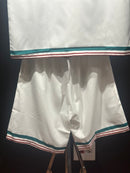 Conjunto Casablanca Tennis Club Seda Padronagem Monogramada Runner Rabbit - Pronta Entrega