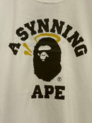 Camiseta Bape x Syna x Spotify White - Pronta Entrega