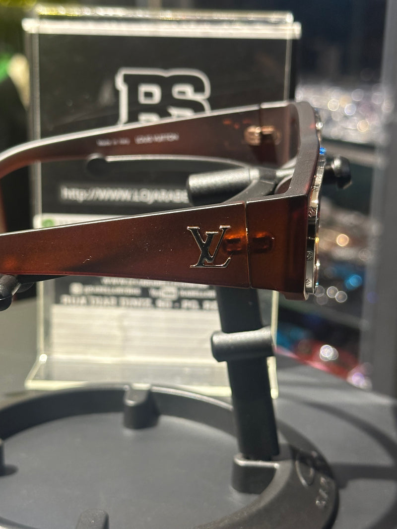 Óculos Louis Vuitton Supervision Squared Brown - Pronta Entrega