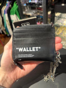 Carteira Off-White “WALLET” Preta - Pronta Entrega