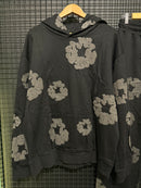 Conjunto Moletom Denim Tears Black Gray Blusa + Calça - Pronta Entrega