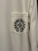 Chrome Hearts x Comme des Garçons Cross Long Sleeve White - Pronta Entrega