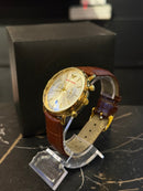 Relógio Emporio Armani AR11123 Pulseira de Couro - Pronta Entrega