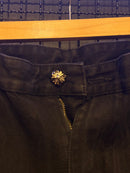 Calça Jeans Preta Chrome Hearts Cross White/Blue - Pronta Entrega