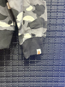 Jaqueta BAPE Shark Camo Black White  Duo Hoodie Black - Pronta Entrega