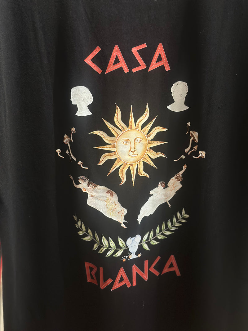 Camiseta Casablanca “Casablanka” Preta - Pronta Entregar
