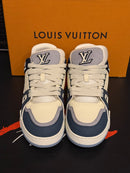 Tênis Louis Vuitton LV Trainer Triple Blue - Pronta Entrega