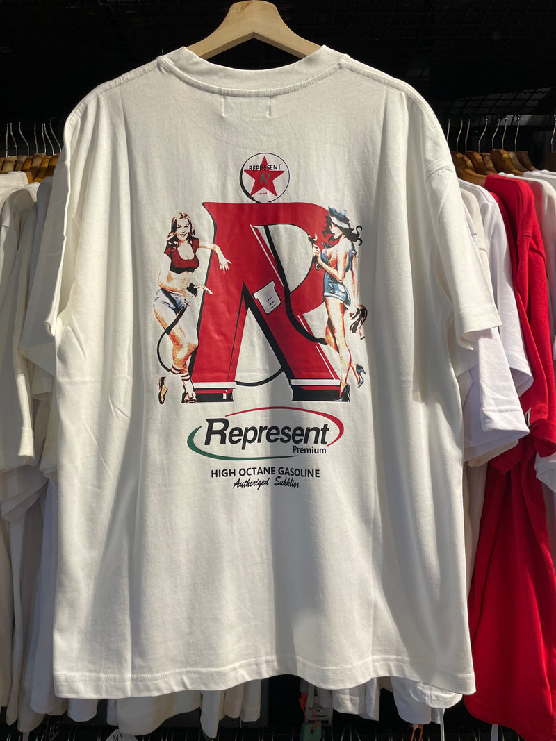 Camiseta REPRESENT Branca - Pronta Entrega