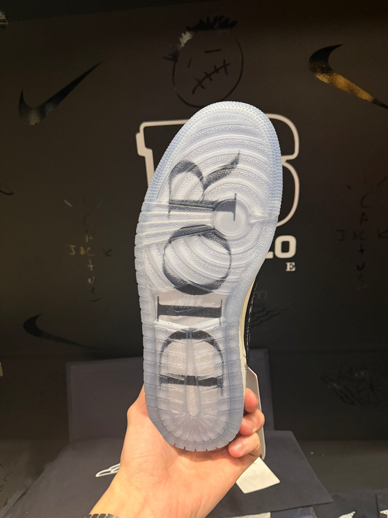 Tênis Nike Air Jordan 1 Low X Dior Grey - Pronta Entrega