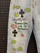 Calça Jeans Chrome Hearts No Stylist - Pronta Entrega