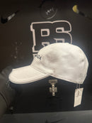 Boné Balenciaga Branco Aba Curva - Pronta Entrega