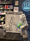 Boneco KAWS THE PROMISE Vinyl Figure Grey - Pronta Entrega