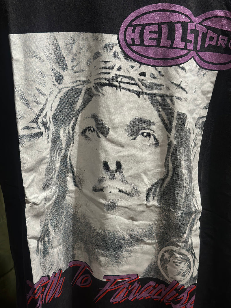 Camiseta Hellstar WWHD Christ Preta - Pronta Entrega