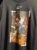 Camiseta Off-White Pascal Print Preta - Pronta Entrega