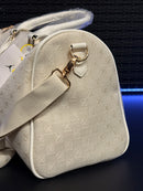 Bolsa Air Jordan Year of the Horse Monogram Duffel Bag 'White' - Pronta Entrega