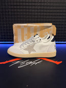 Tênis Golden Goose Ball Star White Grey Star Suede - Pronta Entrega