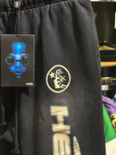 Calça Hellstar Moletom Destonado Preto - Pronta Entrega