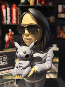 Boneco Colecionável Danil Yad Mighty Jaxx Hiroshi Fujiwara Pikachu - Pronta Entrega