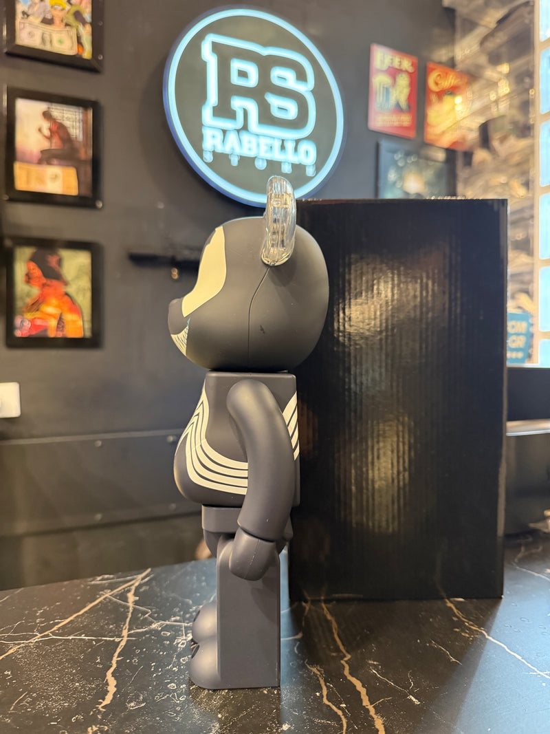 Bearbrick Venom 400% Medicom Toy Boneco Colecionável 28cm - Pronta Entrega