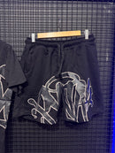 Conjunto Syna Camiseta + Short Black - Pronta Entrega