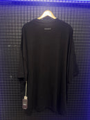 Camiseta Essentials Oversized Black - Pronta Entrega